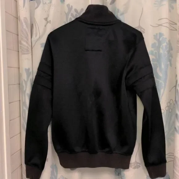 Zara Street Cat Apparel Black Lucky 13 Varsity Jacket - Picture 6 of 10